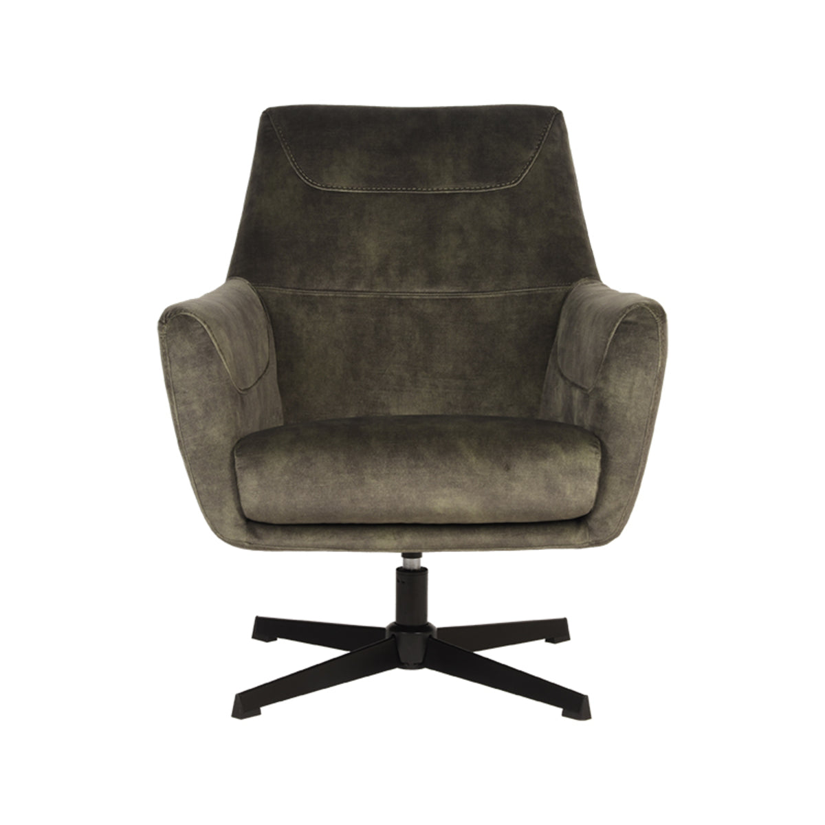 LABEL51 Fauteuil Toby – Trendy Velours – Chic Design